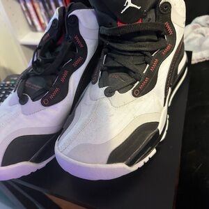 Black and White Athletic Shoes